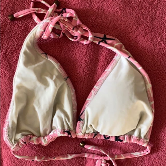 Xhilaration pink bikini top - Picture 2 of 2